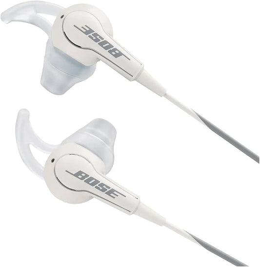 Bose SoundSport Wired 3.5mm Earphones In-ear Headphones -White [As New - Refurbished]