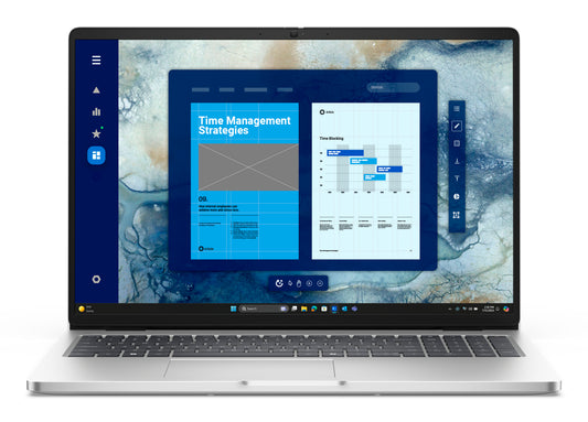 DELL Pro 16 PC16250 Intel Core Ultra 5 235U Laptop 40.6 cm (16") Full HD+ 16 GB DDR5-SDRAM 512 GB SSD Wi-Fi 6E (802.11ax) Windows 11 Pro Platinum, Silver