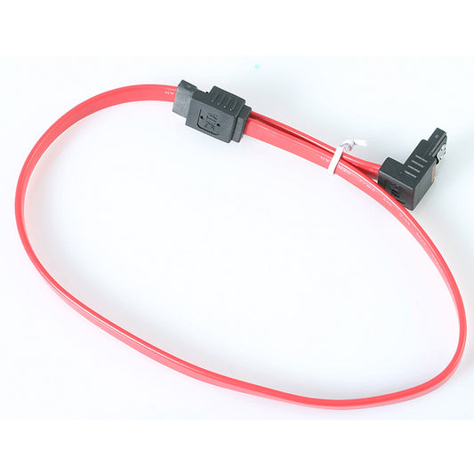 Star Tech 18in Latching SATA to Right Angle SATA Serial ATA Cable