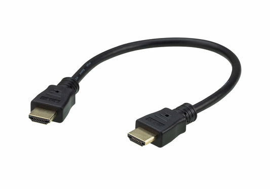ATEN High Speed HDMI Cable with Ethernet True 4K ( 4096X2160 @ 60Hz); 0,3 m HDMI Cable with Ethernet