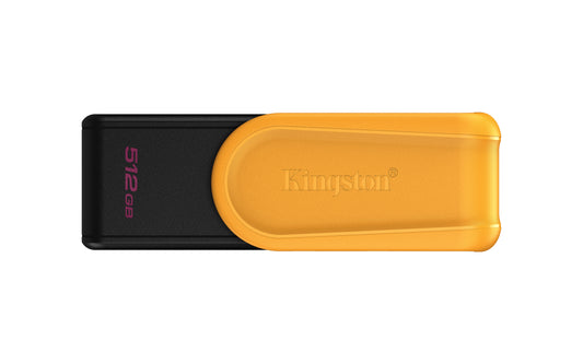 Kingston Technology DataTraveler 512GB Portable USB 3.2 Gen 1 Exodia S (Black/Yellow)