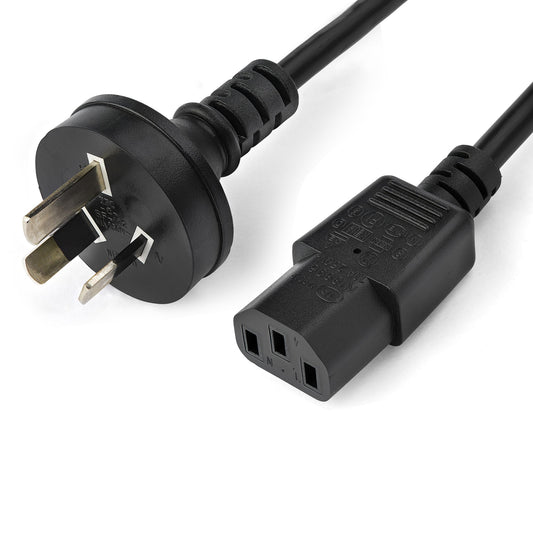 StarTech Power Supply Cord - AS/NZS 3112 to C13 - 2 m (6 ft.)