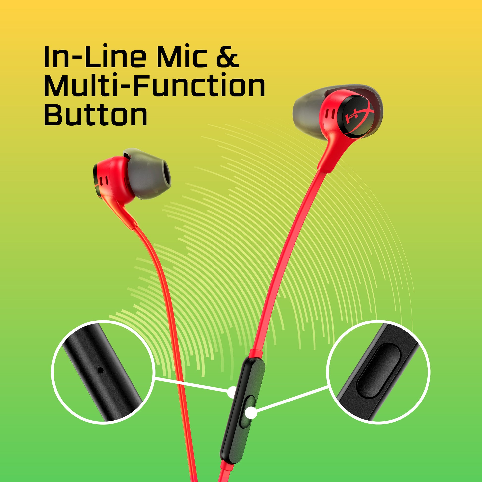 HyperX Cloud Earbuds II Black