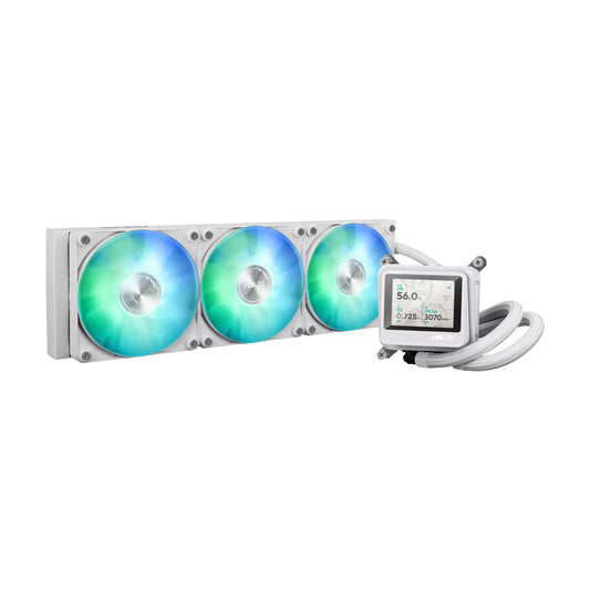 ASUS AYW Gaming LC 360 ARGB LCD White Edition Processor All-in-one liquid cooler 12 cm 1 pc(s)