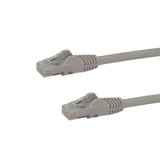 Star Tech 10m CAT6 Ethernet Cable - Grey CAT 6 Gigabit Ethernet Wire -250MHz 100W PoE RJ45 UTP Network/Patch Cord Snagless w/Strain Relief Individually Tested