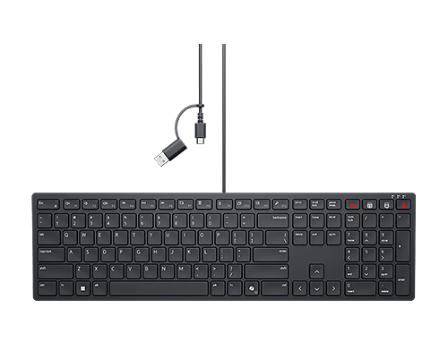 DELL WIRED COLLABORATION KEYBOARD US ENGLISH - KB525C - RETAIL PACKAGING