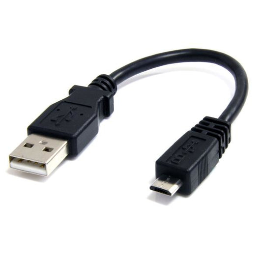Star Tech 6in Micro USB Cable - A to Micro B