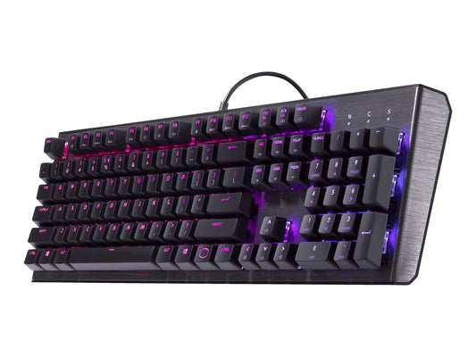 COOLER MASTER MASTERKEYS CK550 RGB MECHANICAL GAMING KEYBOARD(BROWN SWITCH) WITH WRIST REST, BRUS