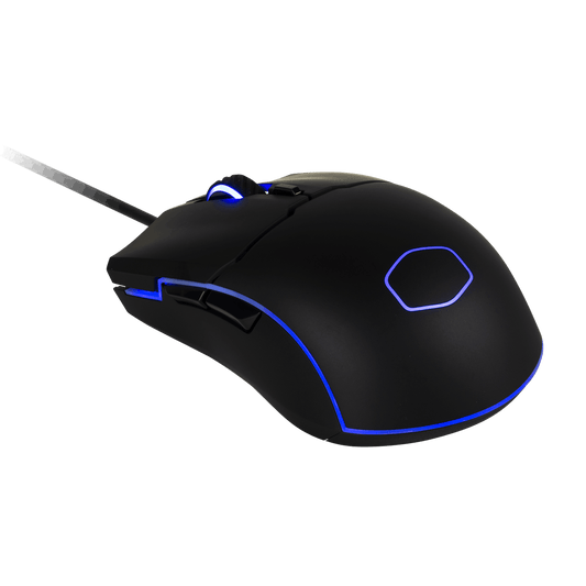 COOLER MASTER MASTERMOUSE CM110 RGB OPTICAL MOUSE, 400/800/1600/3200/6000 DPI, THREE ZONE