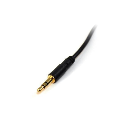 Star Tech 6 ft Slim 3.5mm Stereo Audio Cable - M/M