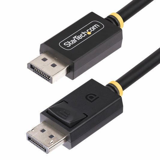 Star Tech 6ft DisplayPort 2.1 Cable, VESA Certified DP40 DisplayPort Cable w/UHBR10/HDR/HDCP 2.2, 8K 60Hz/4K 144Hz w/DSC 1.2a, 40Gbps, DP 2.1 Cable, UHD Monitor Cord, M/M