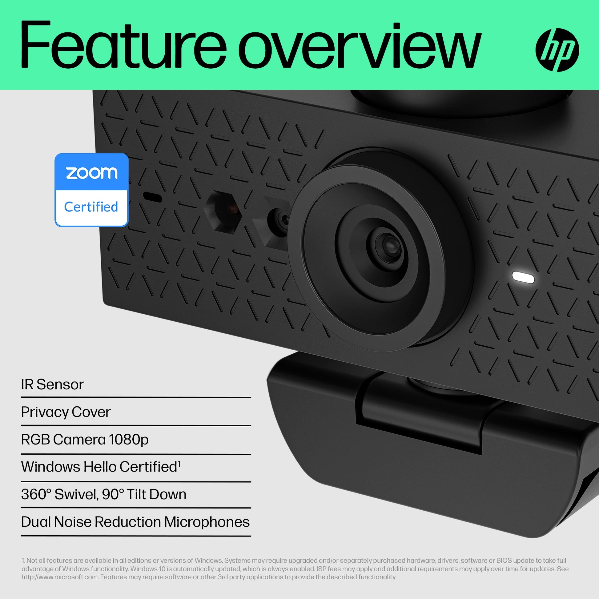 HP 620 FHD Webcam