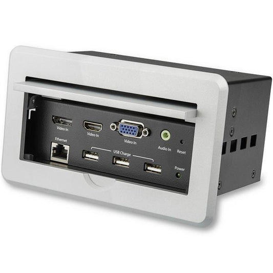 Star Tech Conference Table Connectivity Box for A/V - 4K