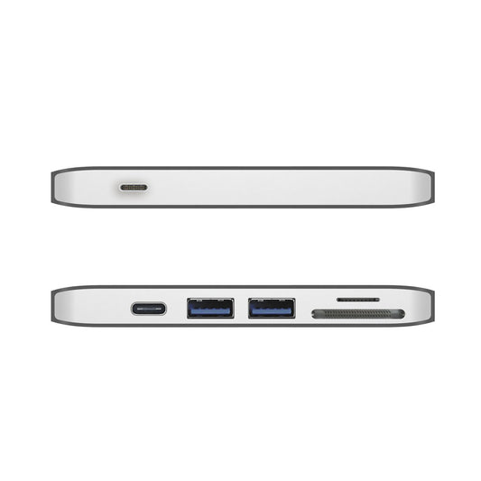 j5create JCD388 laptop dock/port replicator USB 3.2 Gen 1 (3.1 Gen 1) Type-C Grey