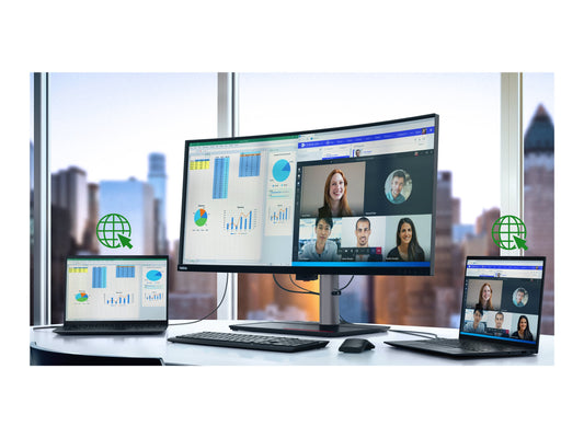 LENOVO P40W-20 39.7" WLED IPS CURVE WUHD (21:9), HDMI, DP, USBC, TB(2), USB(4), H/ADJ, 3YR