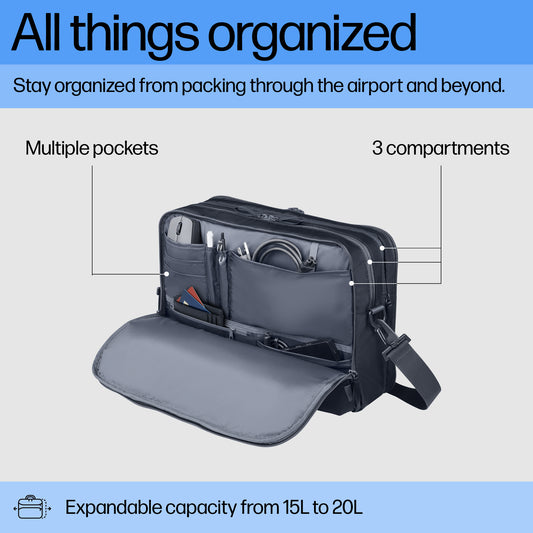 HP (A2CE2AA) HP Travel Plus 15 Liter 14 Laptop Bag