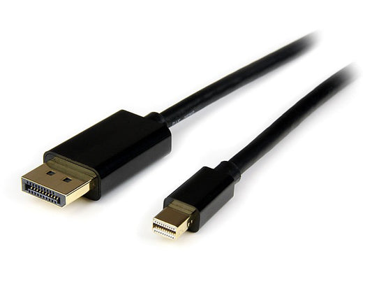 StarTech 4m (13ft) Mini DisplayPort to DisplayPort 1.2 Cable - 4K x 2K UHD Mini DisplayPort to DisplayPort Adapter Cable - Mini DP to DP Cable for Monitor - mDP to DP Converter Cord