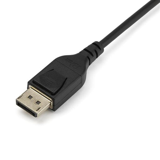 Star Tech 1 m VESA Certified DisplayPort 1.4 Cable - 8K 60Hz HBR3 HDR - 3 ft Super UHD DisplayPort to DisplayPort Monitor Cord - Ultra HD 4K 120Hz DP 1.4 Slim Video Cable M/M DP Connector