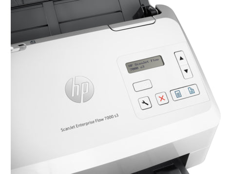 HP Scanjet Enterprise Flow 7000 s3 + 3 year NBD Exchange Service Sheet-fed scanner 600 x 600 DPI A4 White