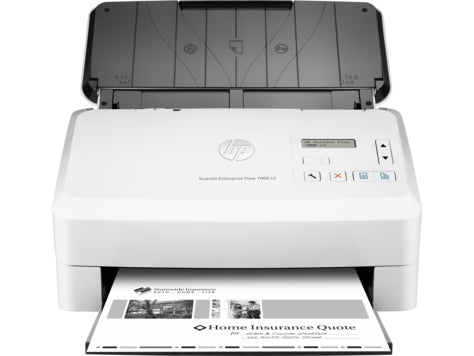 HP Scanjet Enterprise Flow 7000 s3 + 3 year NBD Exchange Service Sheet-fed scanner 600 x 600 DPI A4 White