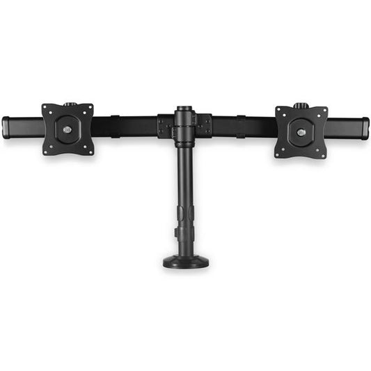 Star Tech Desk-mount Dual-Monitor Arm - Cross Bar - Grommet/Desk Clamp Mount