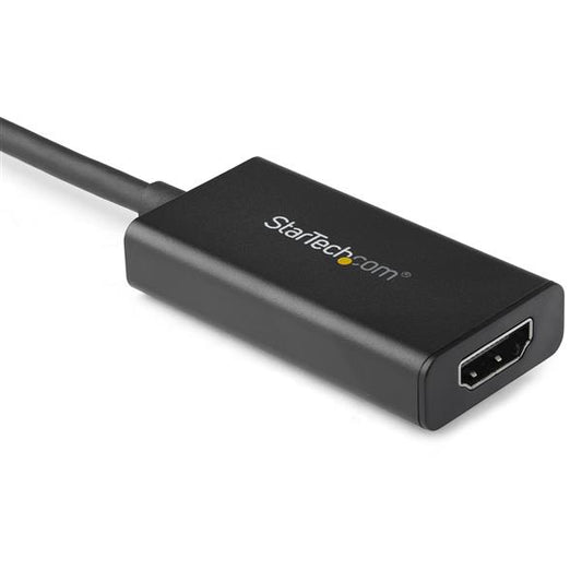 Star Tech DisplayPort to HDMI Adapter - 4K 60Hz HDR10 Active DisplayPort 1.4 to HDMI 2.0b Video Converter - 4K DP to HDMI Adapter Dongle for Monitor/Display/TV - Latching DP Connector