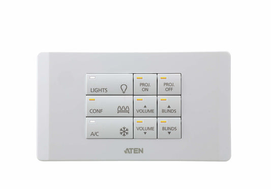 ATEN 12-BUTTON KEYPAD(EU, 2 GANG)