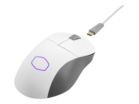 COOLER MASTER MASTERMOUSE MM731 RGB WHITE, 59G LIGHTWEIGHT DESIGN, HYBRID WIRELESS TECH (B
