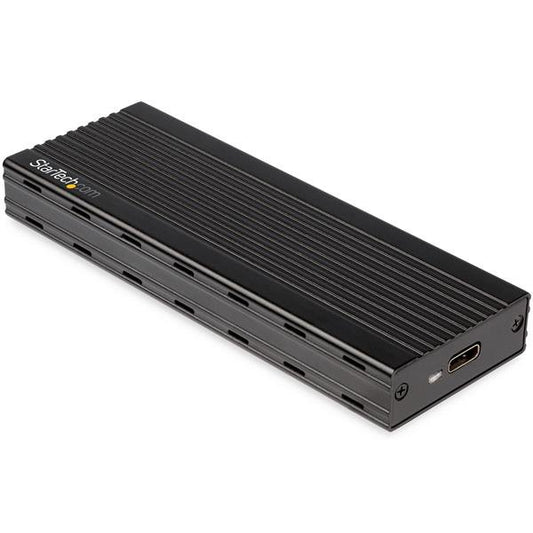 Star Tech USB-C 10Gbps to M.2 NVMe SSD Enclosure - Portable External M.2 NGFF PCIe Aluminum Case - 1GB/s Read/Write - Supports 2230, 2242, 2260, 2280 - TB3 Compatible - Mac & PC