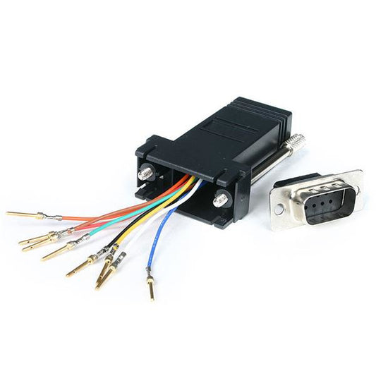Star Tech DB9 to RJ45 Modular Adapter - M/F