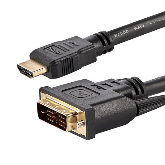 Star Tech 6 ft HDMI to DVI-D Cable - M/M