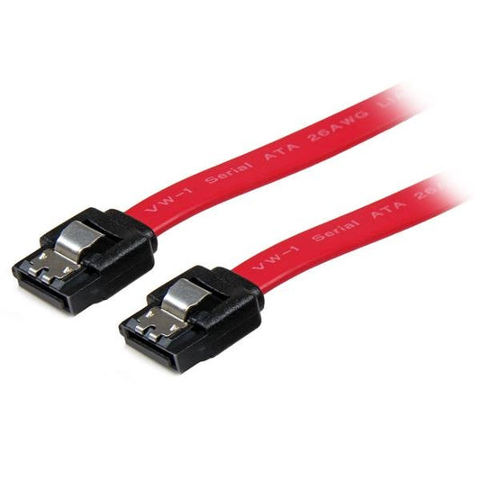 Star Tech 18in Latching SATA Cable
