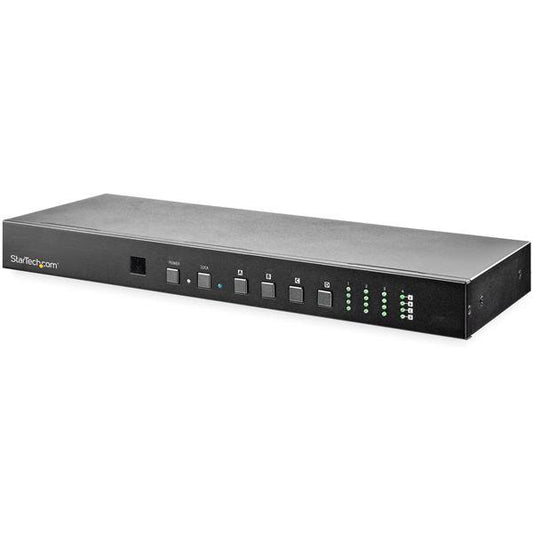 Star Tech 4x4 HDMI Matrix Switch with Audio and Ethernet Control - 4K 60Hz