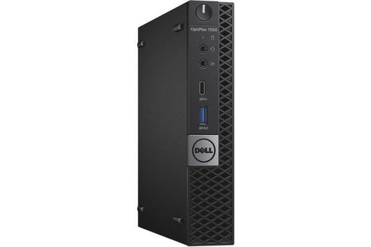 Dell OptiPlex 7050 Micro Desktop - Reconditioned, i7-7700T 7th Gen 2.9GHz, 32GB RAM, 500GB HDD, WIFI