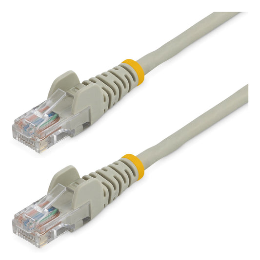 Star Tech Cat5e Patch Cable with Snagless RJ45 Connectors - 2m, Gray