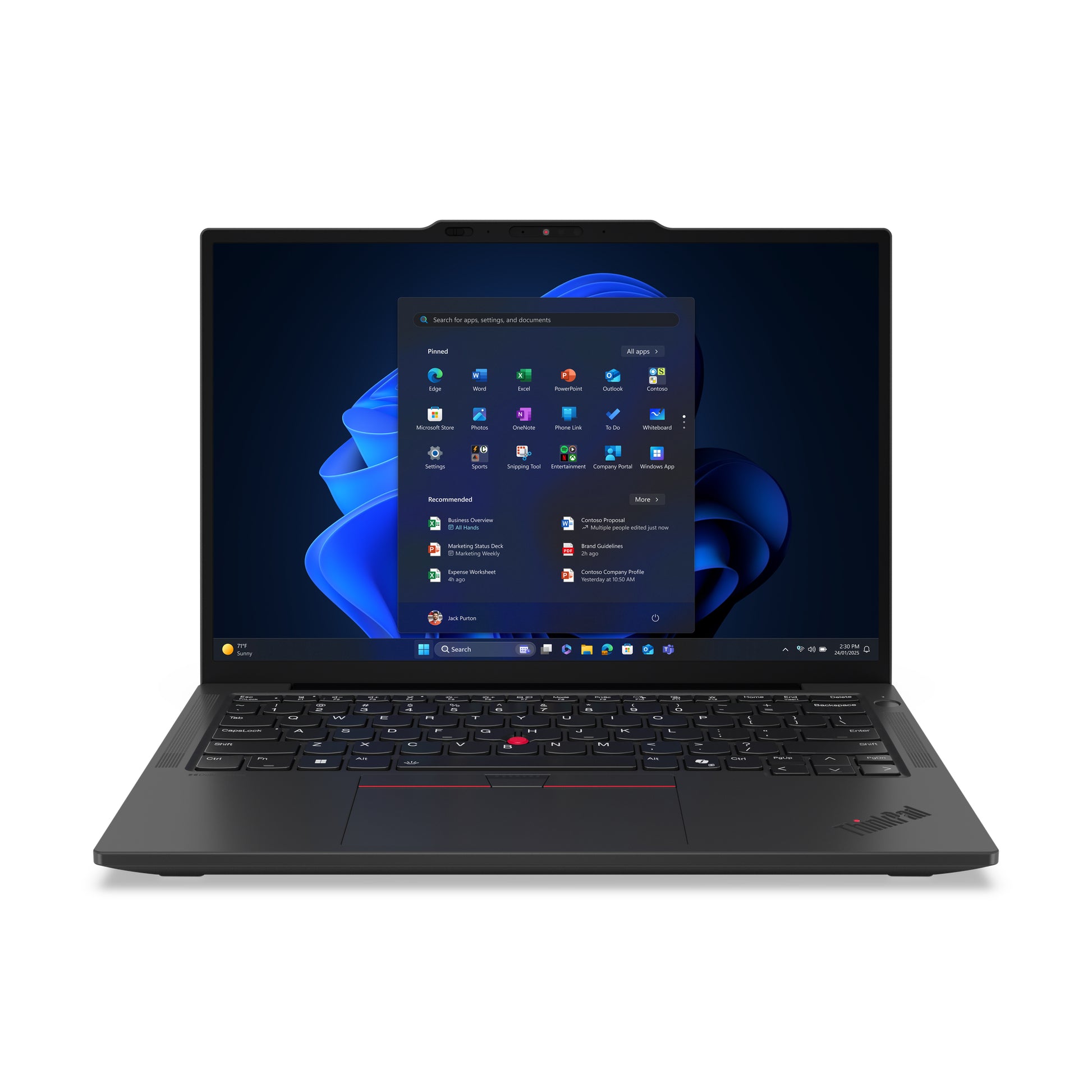 Lenovo ThinkPad X13 Gen 6 (Intel) Intel Core Ultra 7 255U Laptop 33.8 cm (13.3") Touchscreen WUXGA 32 GB LPDDR5x-SDRAM 512 GB SSD Wi-Fi 7 (802.11be) Windows 11 Pro English Black