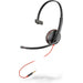HP Poly Blackwire 3215 3.5mm Top