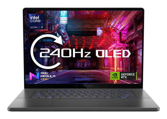ASUS ROG Zephyrus G16 GU606AP-TB002W Intel Core Ultra 9 386H Laptop 40.6 cm (16") WQXGA 32 GB LPDDR5x-SDRAM 1 TB SSD NVIDIA GeForce RTX 5070 Wi-Fi 7 (802.11be) Windows 11 Home Grey product image