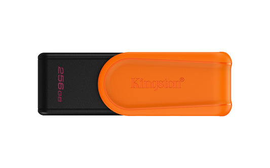 Kingston Technology DataTraveler 256GB Portable USB 3.2 Gen 1 Exodia S (Black/Orange)