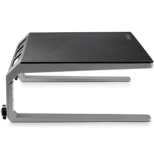 Star Tech Monitor Riser Stand - Steel and Aluminum - Height Adjustable