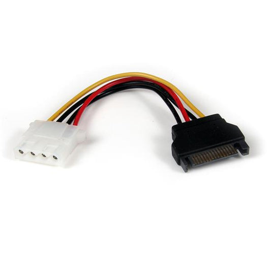 Star Tech 6in SATA to LP4 Power Cable Adapter - F/M
