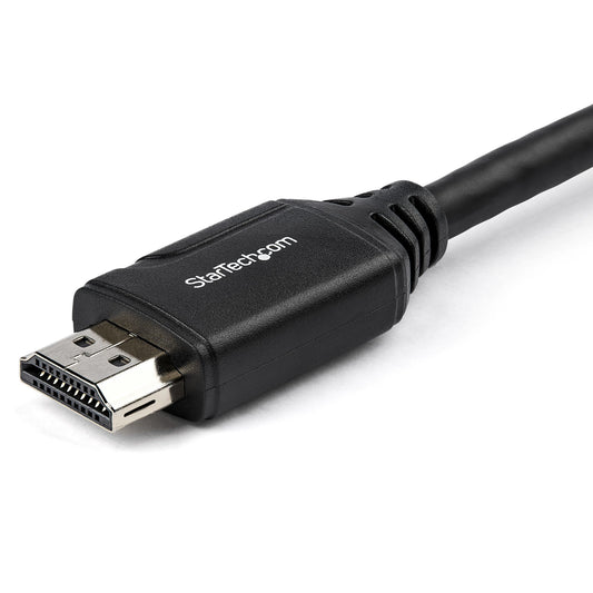 Star Tech 6" (15cm) HDMI Port Saver Cable - 4K 60Hz High Speed HDMI 2.0 Extension Cable with Ethernet - Short HDMI Extension Cable - HDMI Male to Female Extension Adapter Cord