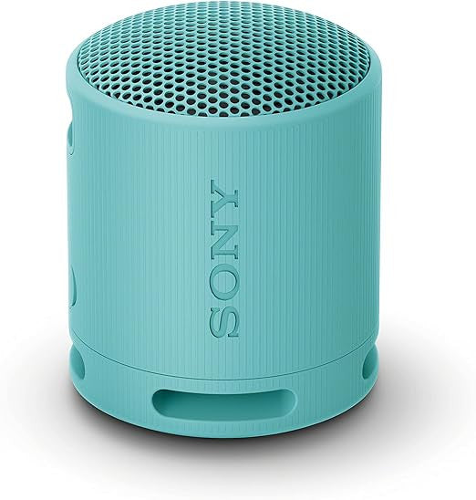 Sony XB100 Portable Bluetooth Speaker System - Blue - Battery Rechargeable - USB - 1 Pack