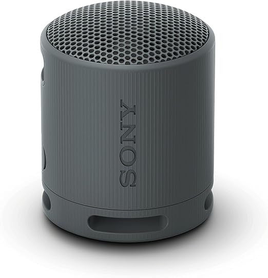 Sony XB100 Portable Bluetooth Speaker System - Black - Battery Rechargeable - USB - 1 Pack