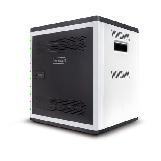 ALOGIC Smartbox 10 Bay Android and iPad SYNC & CHARGE Cabinet Gen 2 - Adjustable Shelves - Suitable for Android Tablets & iPads Up to 10" Size