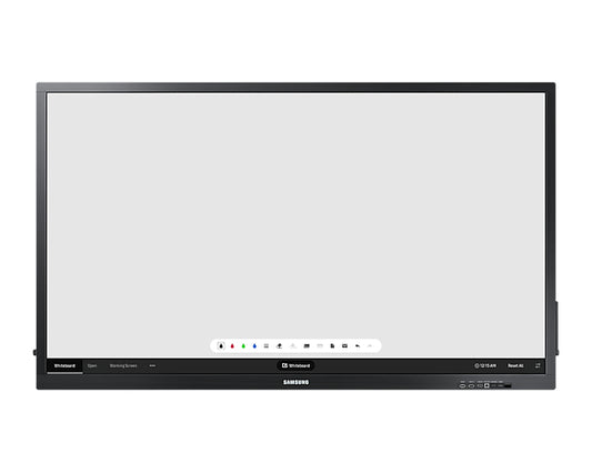 Samsung LH75QBNWLGC/XY interactive whiteboard 190.5 cm (75") 3840 x 2160 pixels Touchscreen Black
