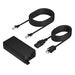 HP Poly PoE++ 65W 2.5G Adapter with 3.66m CAT6A Cable and Power Cord Black