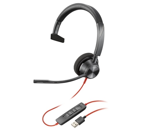 HP Poly Poly Blackwire 5210 Monaural USB-A Headset product image