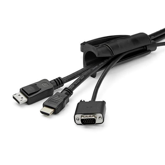 Star Tech 1.5 m (4.9 ft.) Cable-Management Sleeve - Spiral - 45 mm (1.8 in.) Diameter