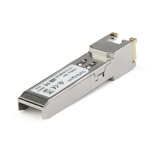 Star Tech Cisco GLC-TE Compatible Module - 1000BASE-T Copper Industrial Gigabit Ethernet Transceiver - SFP to RJ45 Cat6/Cat5e 100m Extended Temp - Cisco Firepower, IE 2000, C9500, C2960